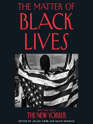 cover image of The Matter of Black Lives